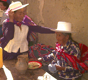 Cholitas en Achamoco